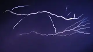 Some slow motion of lightning I caught last night