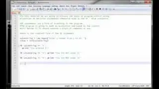 Intro to Python Programming 5 - Conditionals