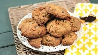 Chocolate Pecan Honeycomb Cookies | Southern Living