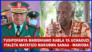 MZEE WARIOBA NI BALAA KUMBE ALIONYA HAYA MAPEMA NA YAKATOKEA MZIKILIZE ALIONGEA HAYA MWEZI WA TANO