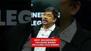 Engineering Colleges based on 12th😍#shorts #engineering #btech #college #engineeringcollege