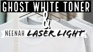 Ghost White Toner - Neenah Laser Light and Ghost - When should you use white toner on white shirts.