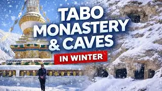 Is TABO Worth Visiting in Winter? ❄️ Monastery & Cave Reality ||Tabo winter truth| Spiti valley 