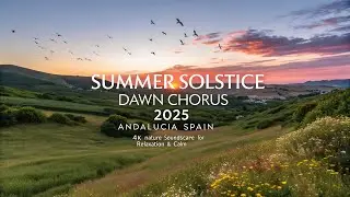 Summer Solstice Dawn Chorus 2025 &bull; Andaluc&iacute;a, Spain | 4K Nature Soundscape for Relaxation & Calm