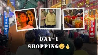 day 1 shopping | with family | at night | ilhams echoes
