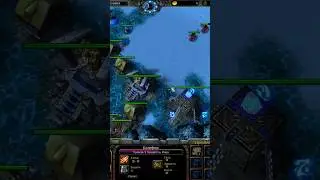 ОЧЕНЬ ПОХОЖАЯ АРМИЯ У АЛЬЯНСА И НОЧНОГО ЭЛЬФА warcraft 3 frozen throne #warcraft3 #варкрафт #wow