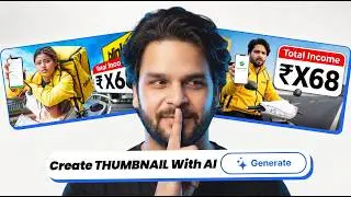 How to Create YouTube Thumbnail with AI FREE
