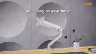 Counterbalance Spring Assisted Monitor Arms丨LDT109 & LDT109E Series丨LUMI wliS5nW9F20