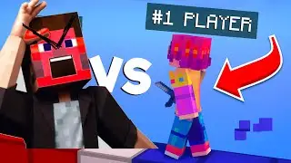BOXING a Hypixel Bridge Tryhard (HACKUSATED)