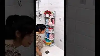 Bathroom Corner Storage Rack!