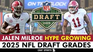 Alabama Football 2025 NFL Draft Rumors: Jalen Milroe 1st Round Buzz + Dane Brugler&rsquo;s Draft Grades
