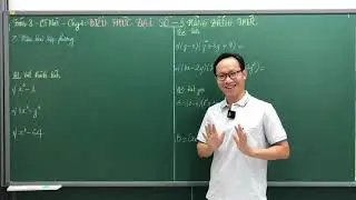 LẤY GỐC TOÁN 8 - CT MỚI - HẰNG ĐẲNG THỨC SỐ 7 - HIỆU HAI LẬP PHƯƠNG - THẦY KENKA