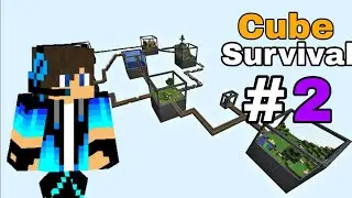 Cube Survival Map in Minecraft || Minecraft Gameplay || Gamer Rakshit