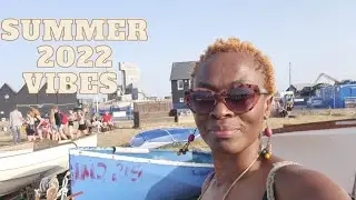 A Day Out on the Beach / Summer 2022 at Whitstable Beach