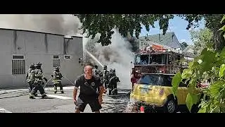 Firefighters narrowly escape flames at residential fire in Stapleton