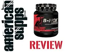 Betancourt Nutrition B-Nox Bullnox Pre-Workout BOOSTER Review TEST | AMERICAN-SUPPS.COM