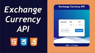 Exchange Currency API - HTML, CSS e JavaScript