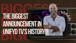 Самое громкое объявление в истории UNIFYD TV!!!