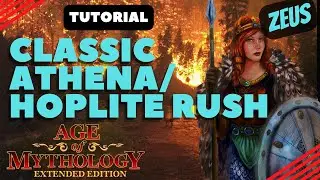 Age of Mythology Tutorial: Zeus Basic Athena/Hoplite Rush Tutorial