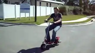 Blaze 49cc 2 Stroke Gas Motor Scooter Road Test