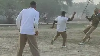 UP Police Football Match 👮&zwj;♂️⚽ | Real Power & Unity | Playing football with Police brother #football