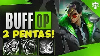 MASTER YI COM OS ITENS BUFFADOS! (2 PENTAKILLS)
