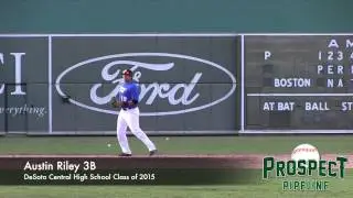 Austin Riley Prospect Video, 3B, DeSoto Central High School Class of 2015