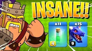 Best TH15 Attack Strategy 2025 | RC Charge with Dragons