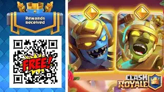 Hurry and Use the New Free QR Code! New Hero Mega Minion and Goblins are BROKEN in Clash Royale