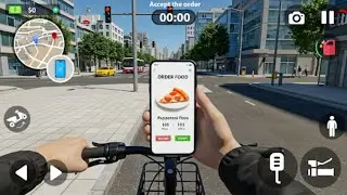 DELIVERY RIDER LIFE SIMULATOR GAMEPLAY | ROH'S |