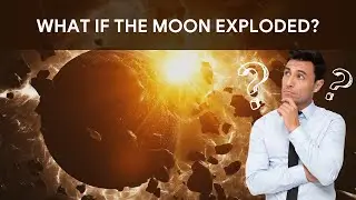 What Happen if Moon Exploded? Any Chance for Earth?