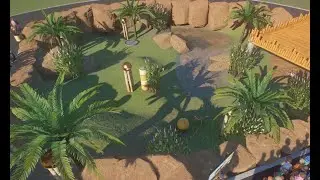 UPDATED| Planet Zoo| Null Barrier For Beginners. Springbok Habitat.
