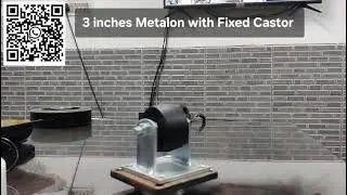 Karmic Brand 3 INCHES METLON FIXED CASTOR. #interiordesign   #factory #automobile #machine