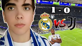 At Santiago Bernab&eacute;u - Real Madrid 🇪🇸 (1 - 0) Juventus 🇮🇹 results &iexcl;HALA MADRID! 🤍 *date - 22, OCT*