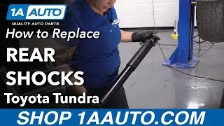 How to Replace Rear Shocks 00-06 Toyota Tundra