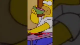 Homer engullendo