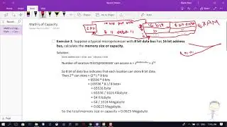 Math Series 01 : Memory  Size or Memory Capacity