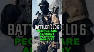 PEOPLE ARE PLAYING BATTLEFIELD 6 EARLY!! #gaming #battlefield6 #battlefield #bf6