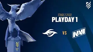 TEAM SECRET vs NAVI - European League 2022 - Stage 2 - Playday #1