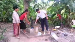 Wells funded by Rosemere High School | HVTO clean water project funded by RHS