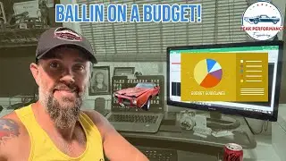 How to plan your Project Car build- Using a budget sheet to keep track everything!