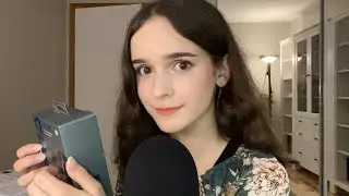 [ASMR] Box Tapping with the Blue Yeti (+ Whispering in Korean, English, Spanish)