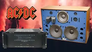 JBL 4350 e SAE rocking ACDC Back in Black