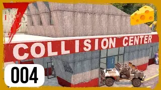 7 Days To Die [004] COLISION CENTER : Phys1cs Playground (Alpha 20)
