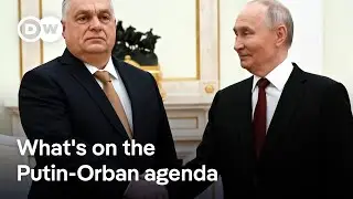 Putin praises Viktor Orban's Ukraine stance as the two meet in Moscow | DW News
