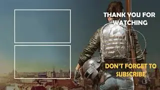PUBG YouTube End Screen (CAES001) Outro | Creators Archive
