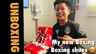 Unboxing my new Boxing Shoes 😍😍😍🤩🤩🤩 ang ganda !!!