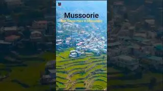 Mussoorie - Best Tourist Place In Uttarakhand | Places To Visit In Mussoorie #mussoorie #shorts