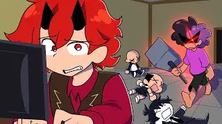5 youtubers idiotas vs. Flee The Facility do roblox em 2026