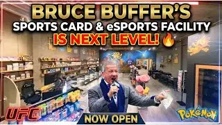Bruce Buffer’s Sports Card & eSports Facility Is NEXT LEVEL! 🔥